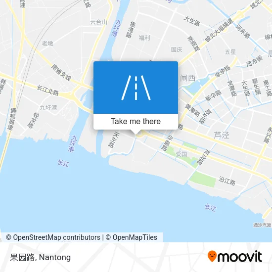 果园路 map