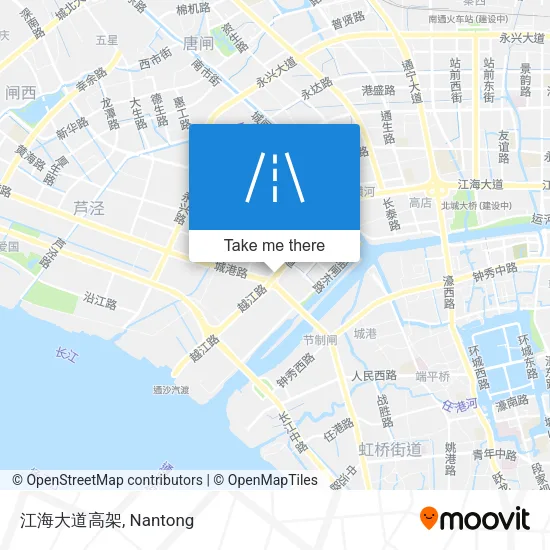 江海大道高架 map