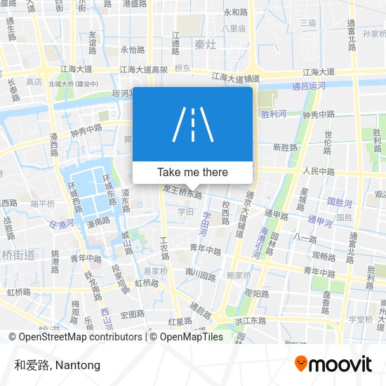 和爱路 map