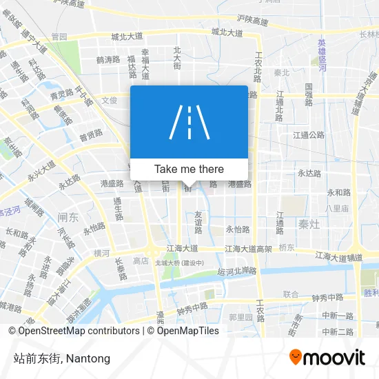 站前东街 map
