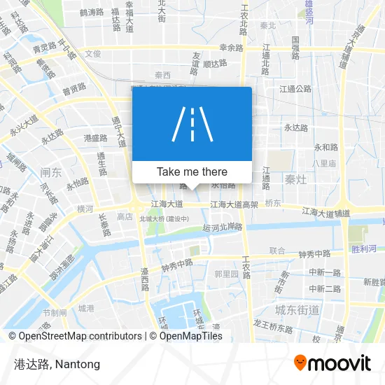 港达路 map