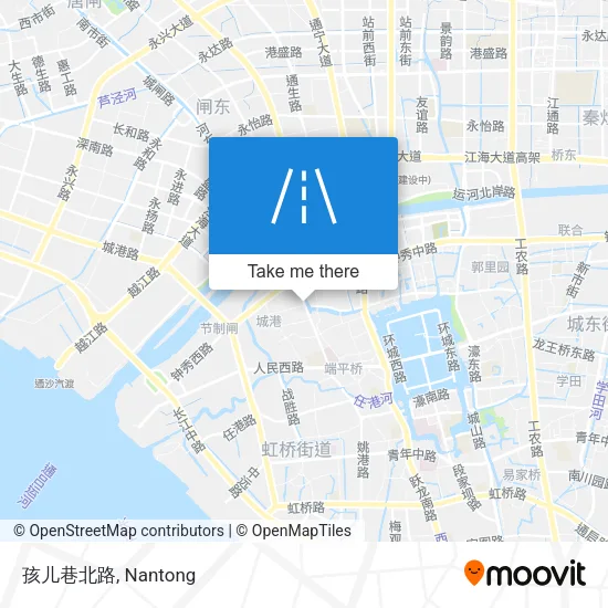 孩儿巷北路 map