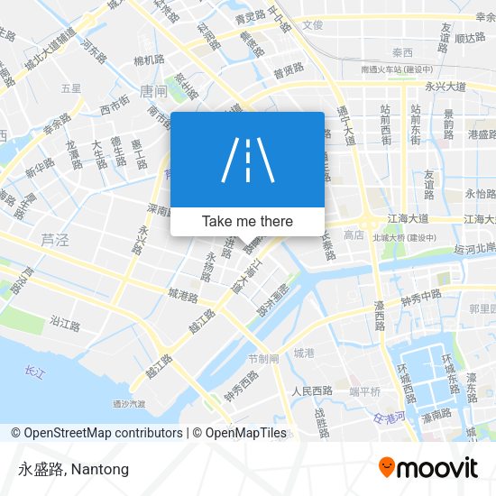 永盛路 map