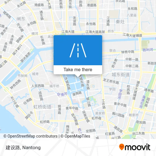 建设路 map