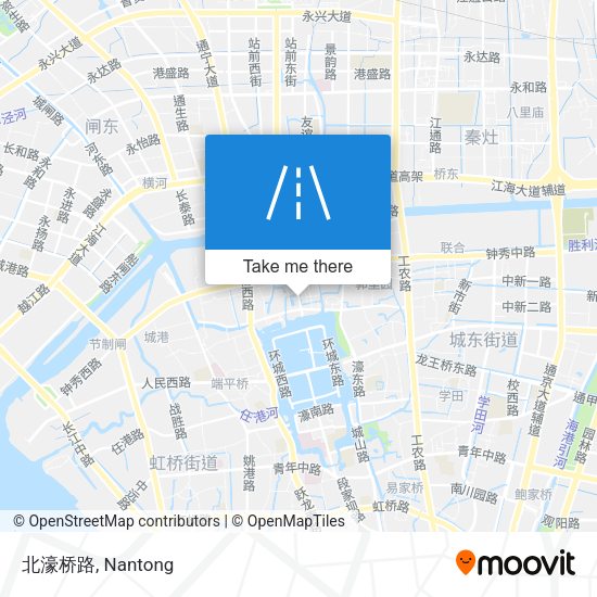 北濠桥路 map