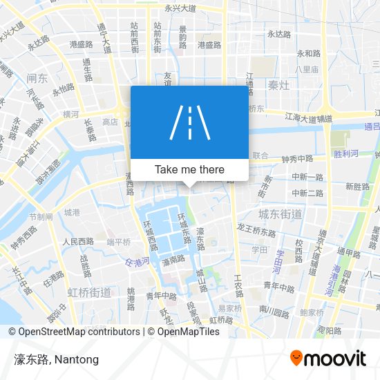 濠东路 map