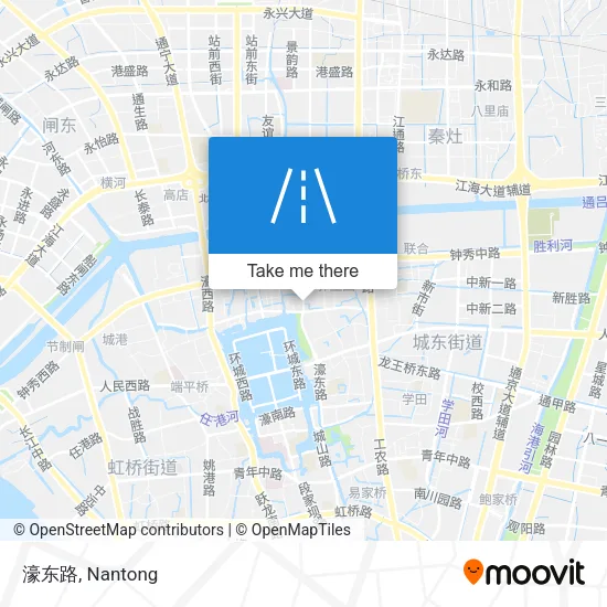 濠东路 map
