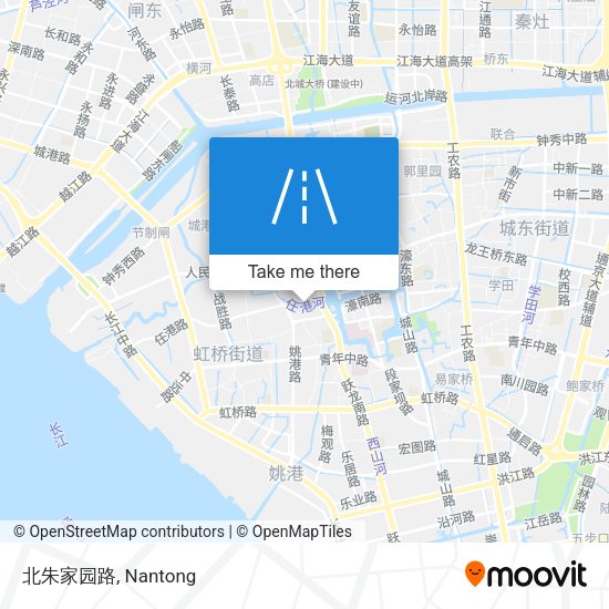北朱家园路 map