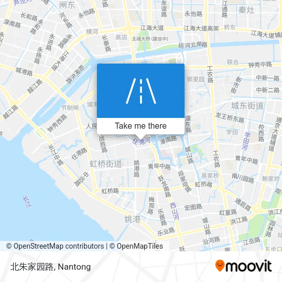 北朱家园路 map