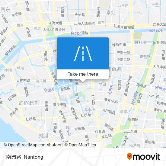 南园路 map