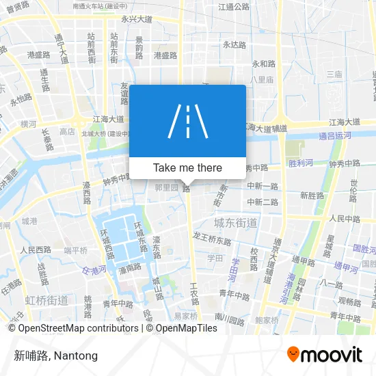 新哺路 map