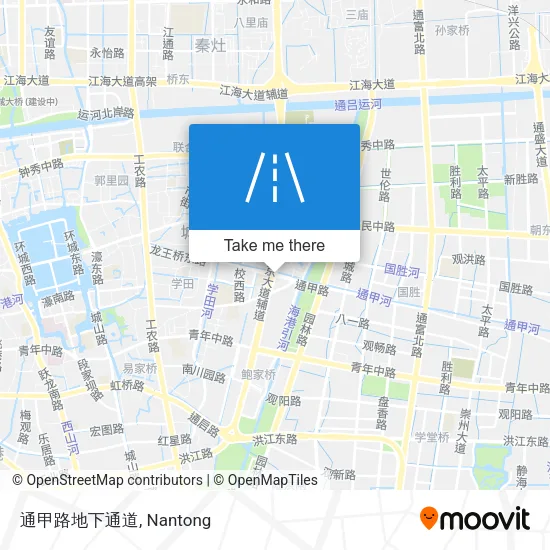 通甲路地下通道 map