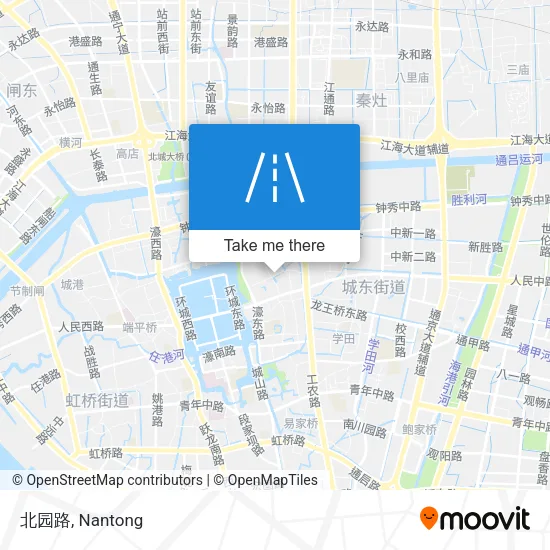 北园路 map