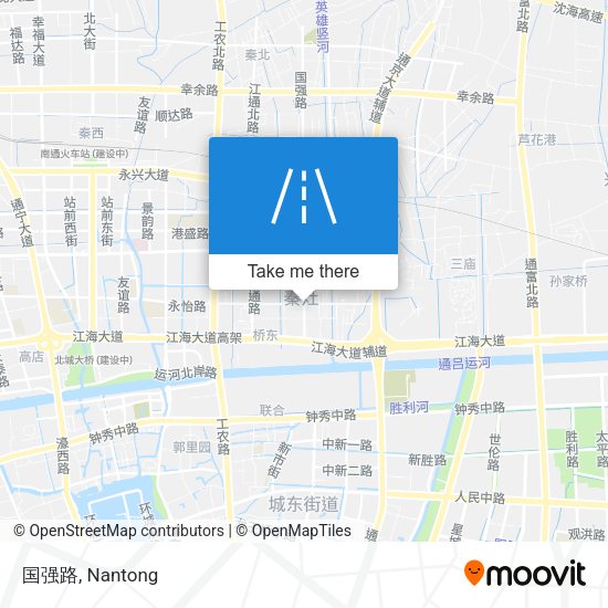 国强路 map