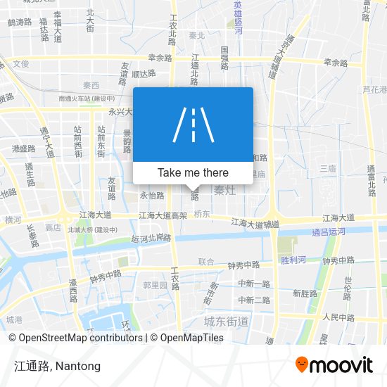 江通路 map