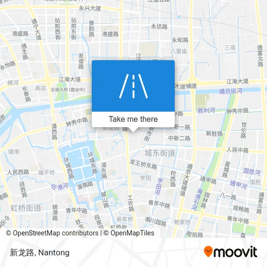 新龙路 map