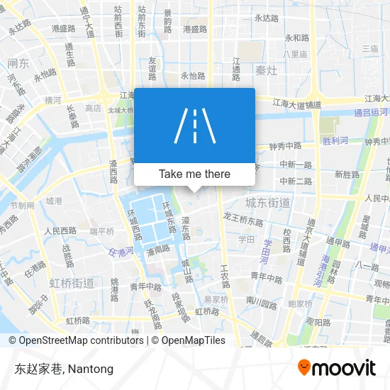 东赵家巷 map