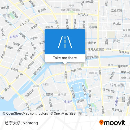 通宁大桥 map