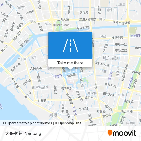 大保家巷 map
