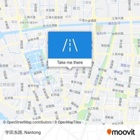 学田东路 map