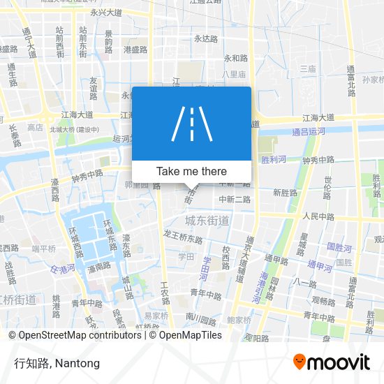 行知路 map