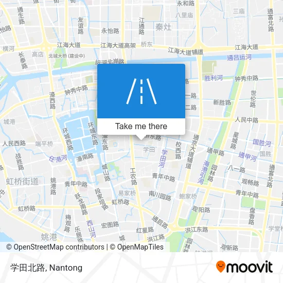 学田北路 map