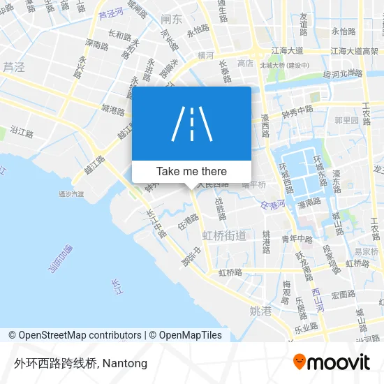 外环西路跨线桥 map