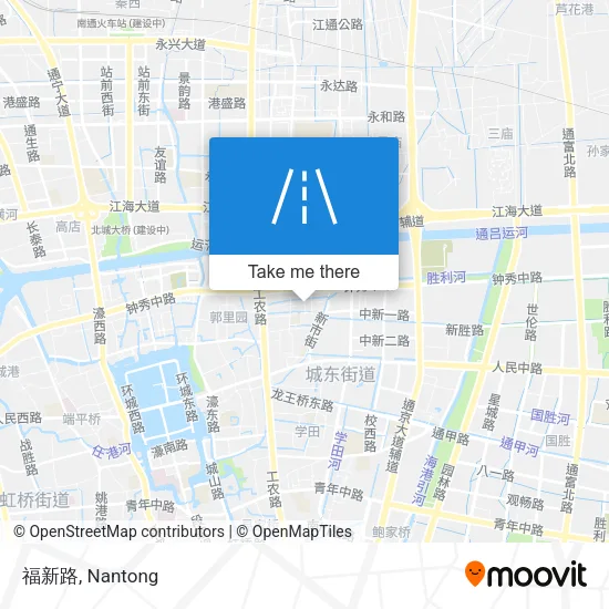 福新路 map