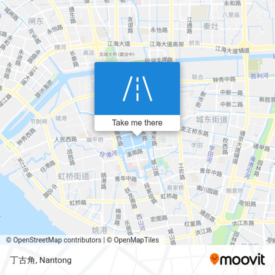 丁古角 map