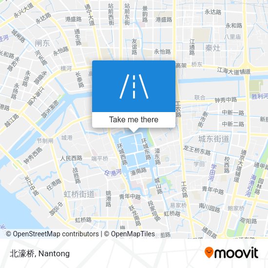 北濠桥 map