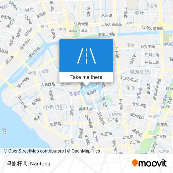冯旗杆巷 map