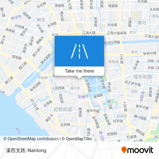 濠西支路 map