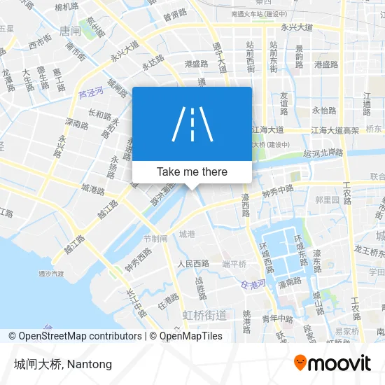 城闸大桥 map