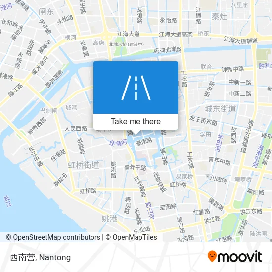 西南营 map