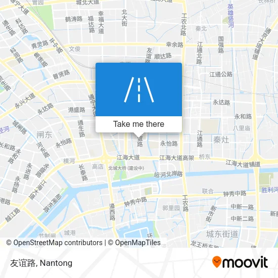 友谊路 map