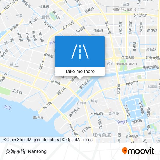 黄海东路 map