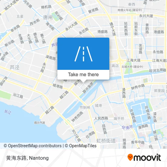 黄海东路 map