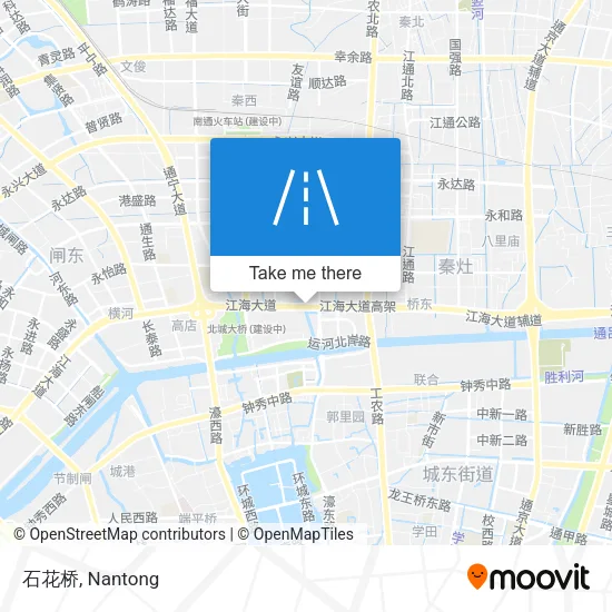 石花桥 map