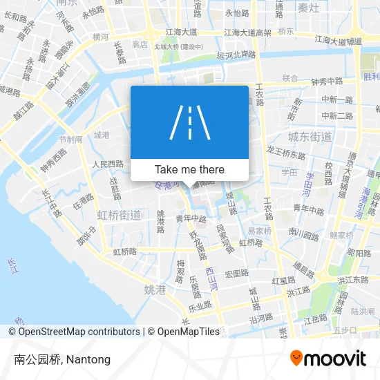 南公园桥 map