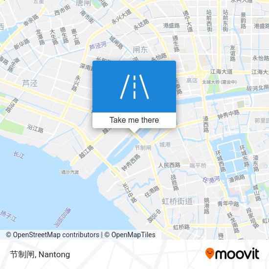 节制闸 map