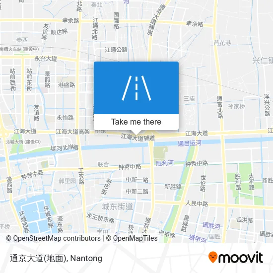通京大道(地面) map