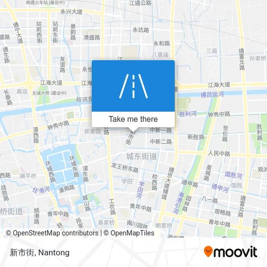 新市街 map