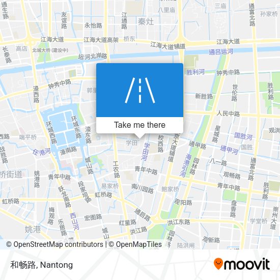 和畅路 map