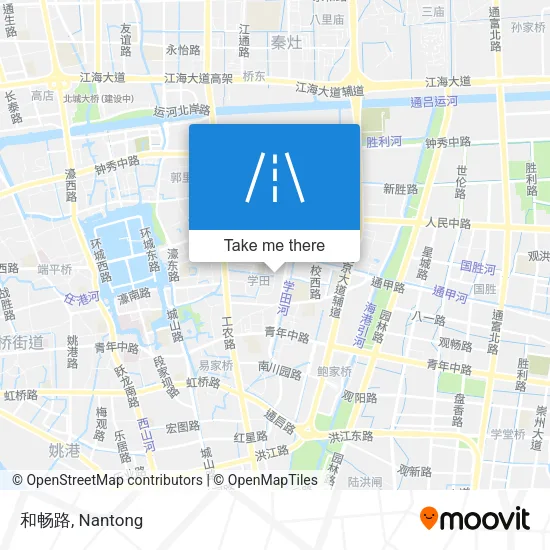 和畅路 map