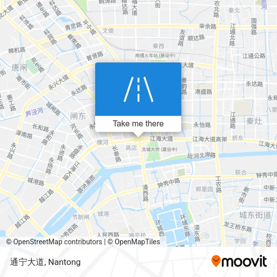 通宁大道 map