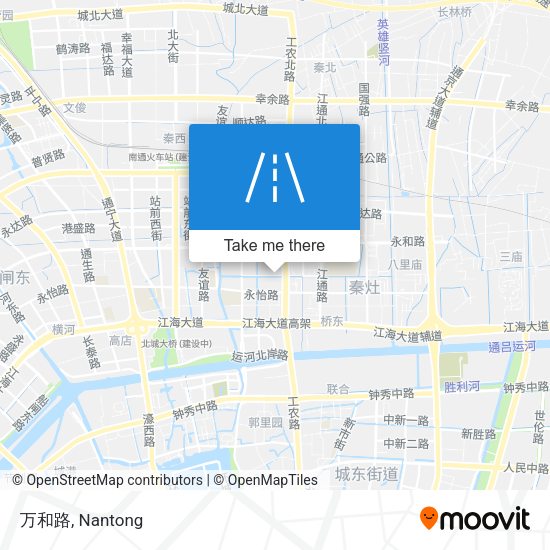 万和路 map