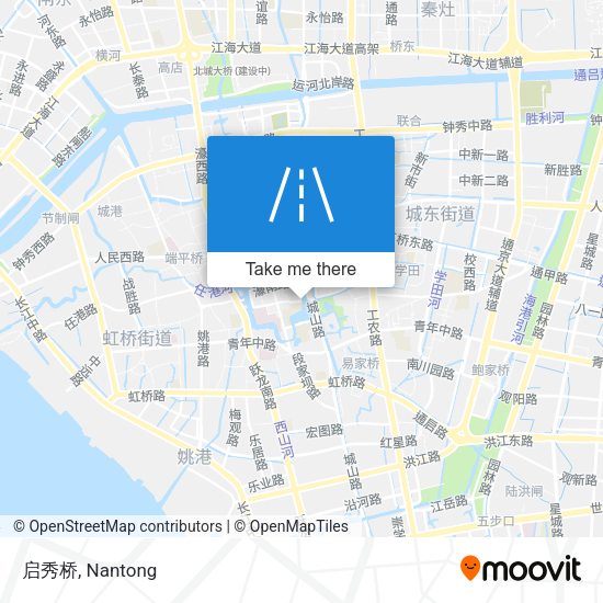 启秀桥 map