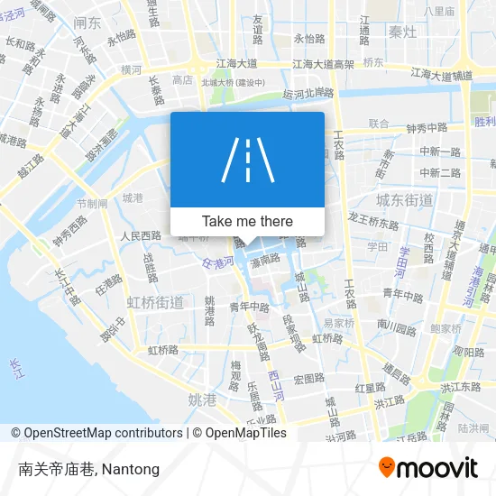 南关帝庙巷 map