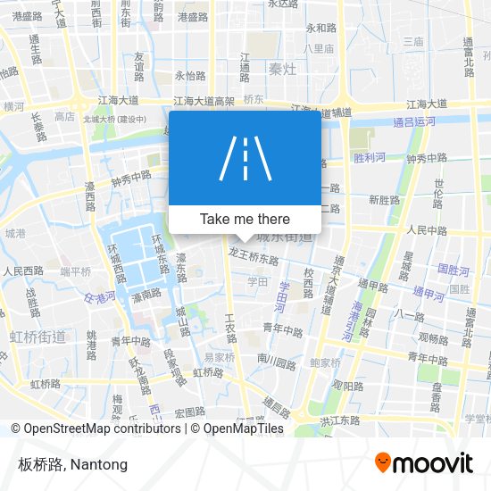 板桥路 map