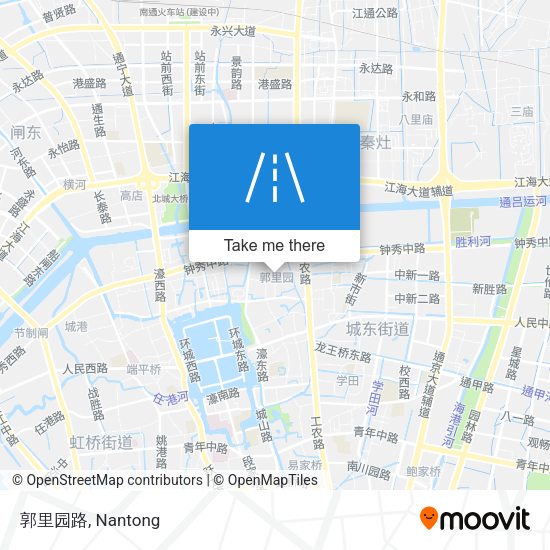 郭里园路 map